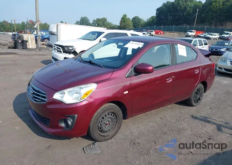 2018 Mitsubishi Mirage G4 Es z USA, uszkodzony, nr VIN ML32F3FJ2JHF03580